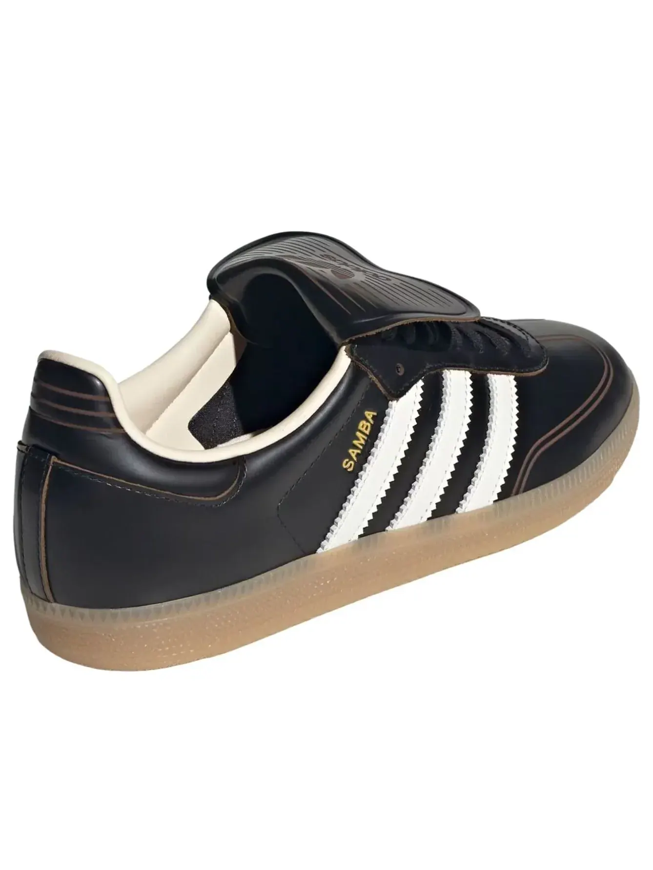 Кроссовки (WMNS) Adidas Samba LT 'Core Black Core White Bronze Strata' — изображение 3 из 6, черный