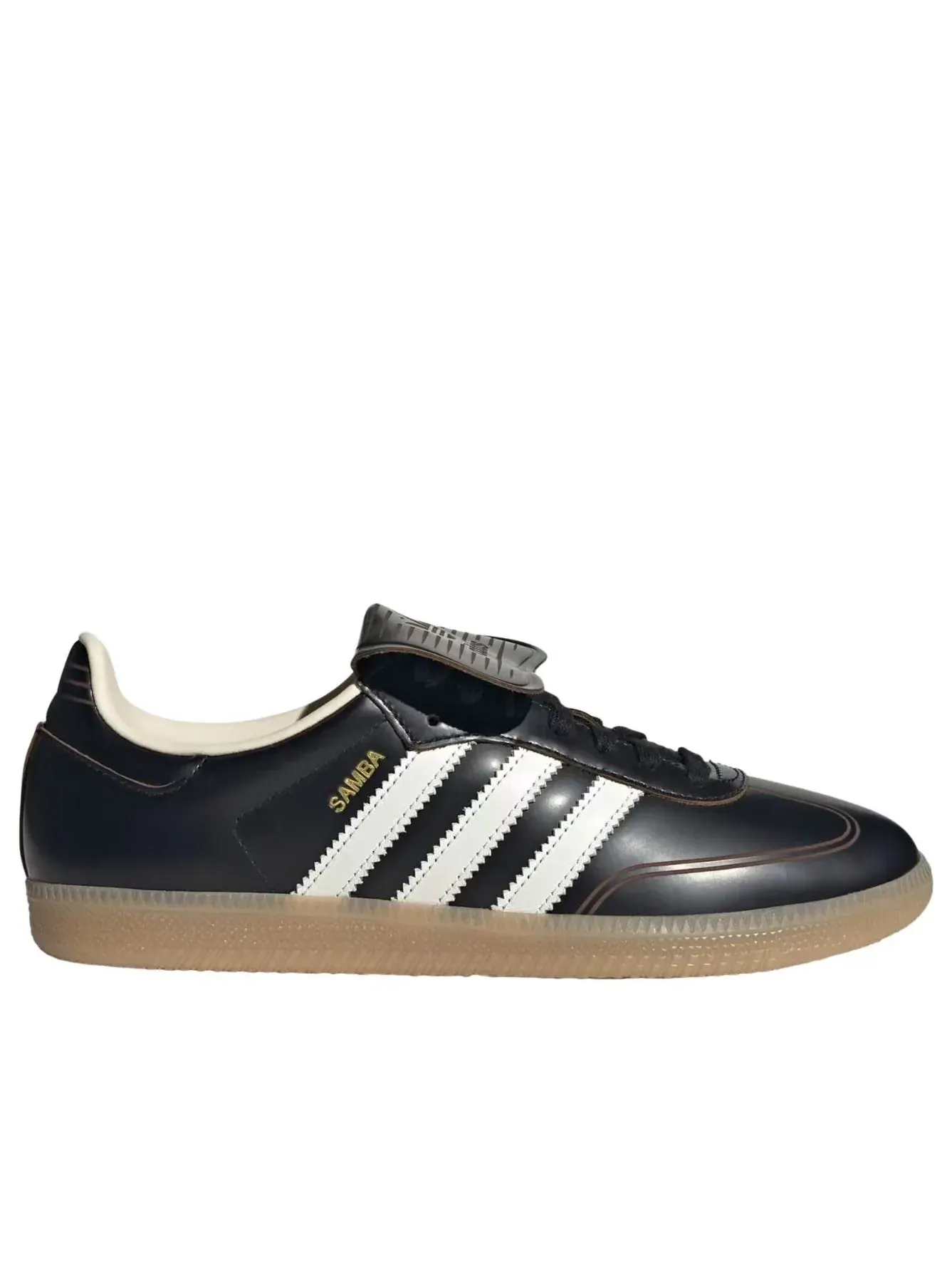 Кроссовки (WMNS) Adidas Samba LT 'Core Black Core White Bronze Strata' — изображение 6 из 6, черный