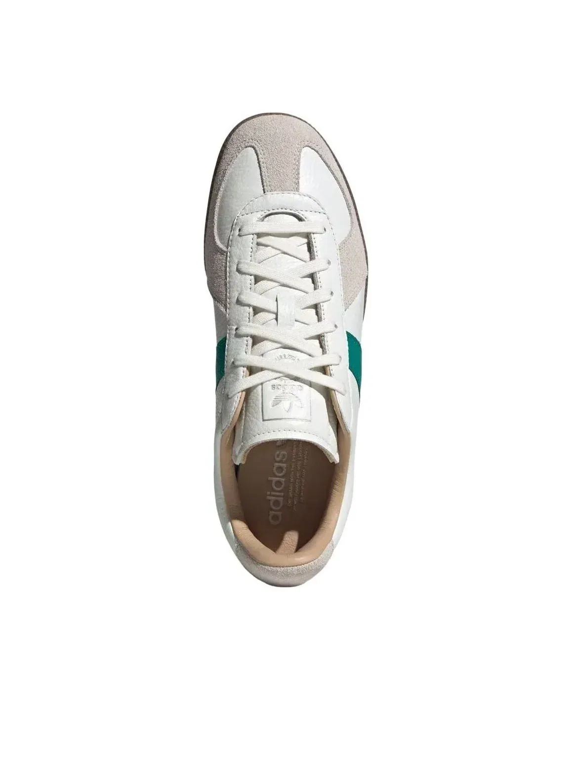 Мужские кроссовки с кожаным верхом BW Army Adidas — изображение 2 из 5, белый
