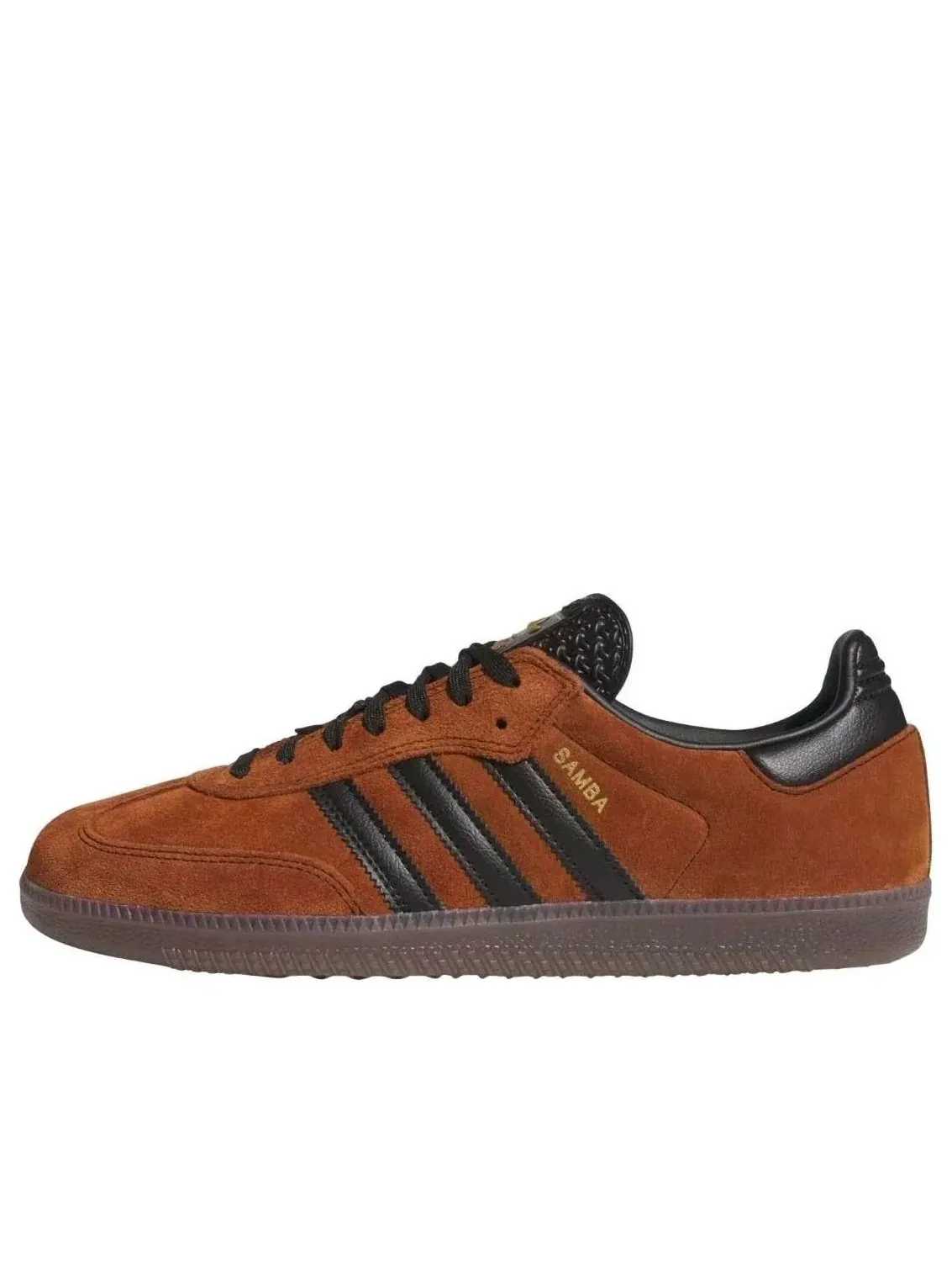 Мужские кроссовки с замшевым верхом Samba Adv Adidas — изображение 1 из 5, коричневый