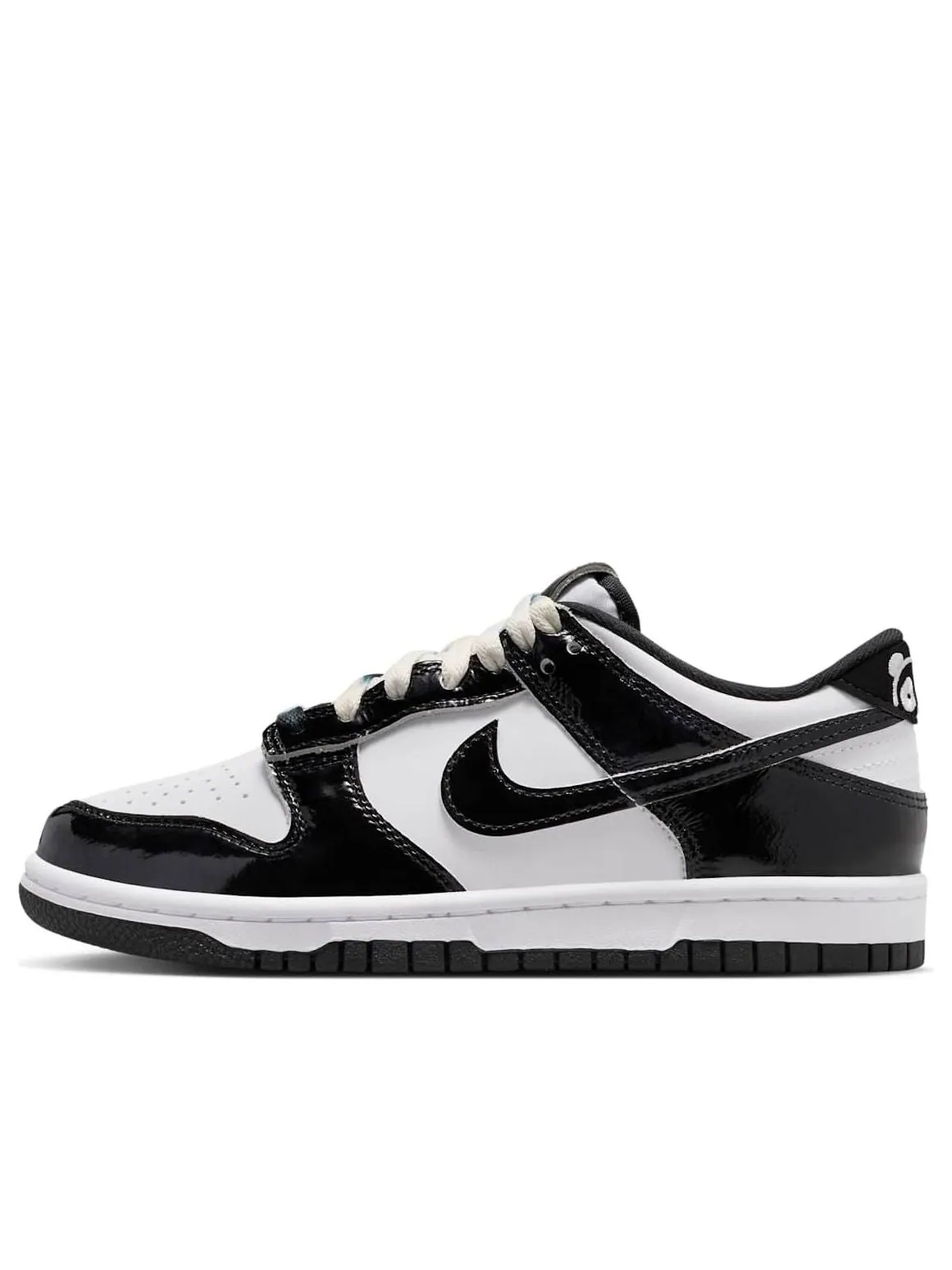 Кроссовки (GS) Nike Dunk Low SE 'Panda - White Black' — изображение 1 из 6, белый