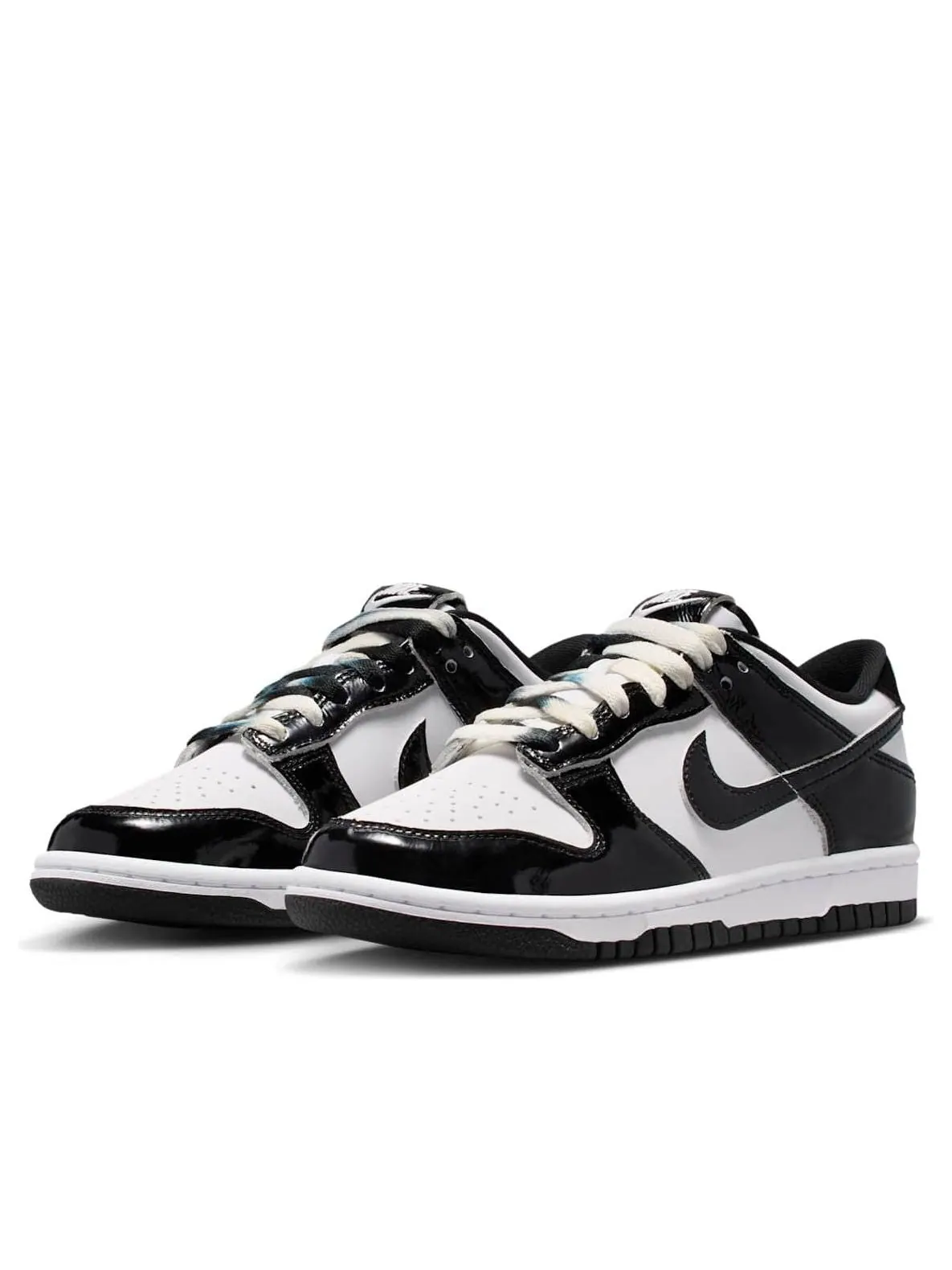 Кроссовки (GS) Nike Dunk Low SE 'Panda - White Black' — изображение 4 из 6, белый