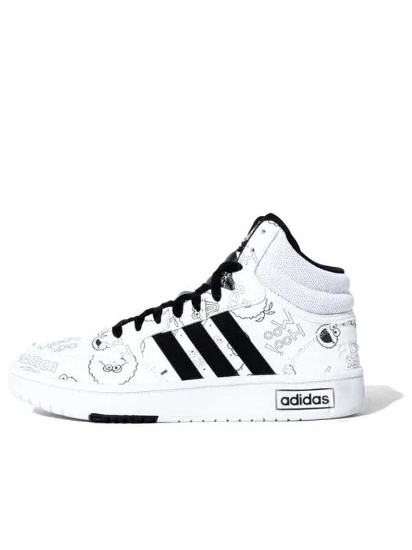 Кроссовки neo hoops 3.0 x улица сезам Adidas — изображение 1 из 4, черный