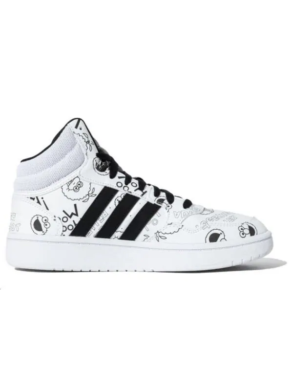 Кроссовки neo hoops 3.0 x улица сезам Adidas — изображение 2 из 4, черный