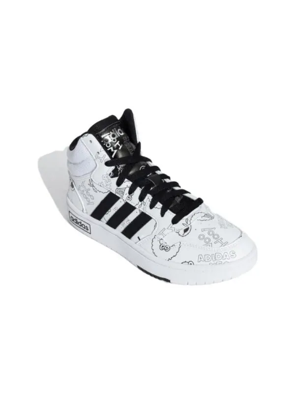 Кроссовки neo hoops 3.0 x улица сезам Adidas — изображение 3 из 4, черный