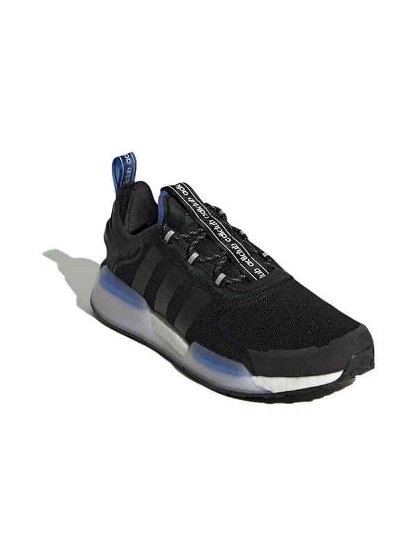 Кроссовки nmd_r1 v3 Adidas — изображение 3 из 4, черный/синий/белый