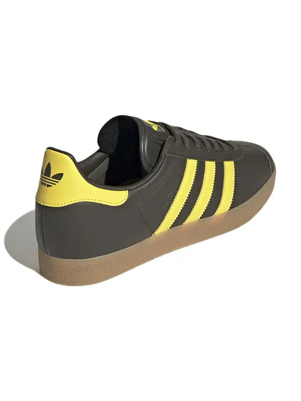 Кроссовки gazelle shoes 'shadow olive impact yellow' Adidas — изображение 4 из 4