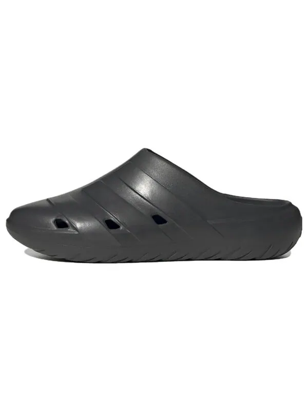 Тапочки adicane clogs 'carbon' Adidas — изображение 2 из 4, черный
