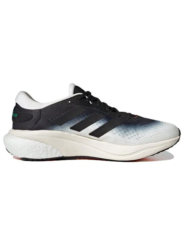 Кроссовки (WMNS) Adidas Supernova 2.0 Running Shoes 'Black White' — изображение 2 из 4, черный/зеленый