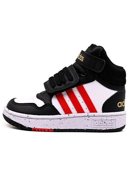 Кроссовки кольца середина i обувь Adidas — изображение 1 из 4, белый/красный/черный