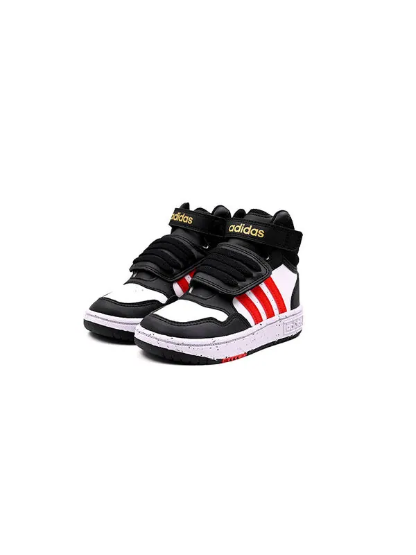 Кроссовки кольца середина i обувь Adidas — изображение 2 из 4, белый/красный/черный