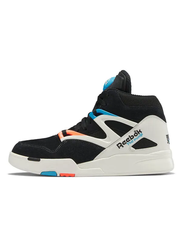 Кроссовки pump omni zone 2 'rec center' Reebok — изображение 2 из 4, черный//оранжевый