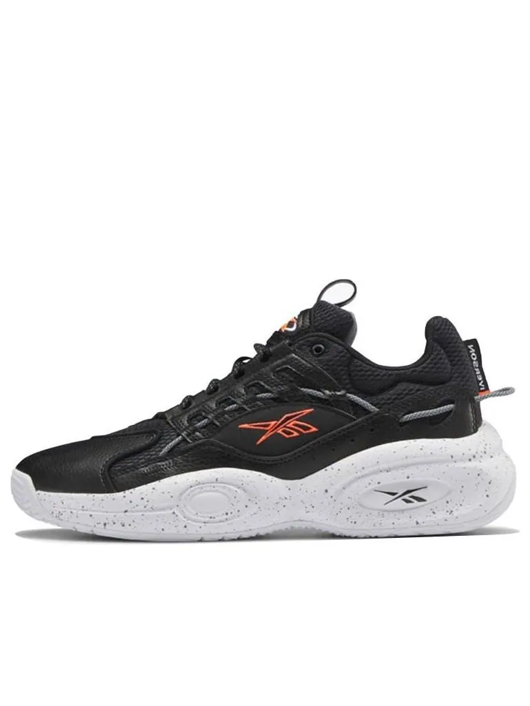 Кроссовки Reebok Solution Mid 'Black Orange Flare' — изображение 1 из 4, черный
