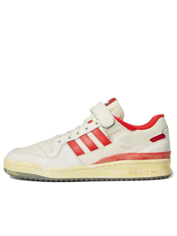 Кроссовки форум 84 низкий aec Adidas — изображение 1 из 4, белый/красный