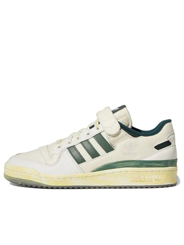 Кроссовки форум 84 низкий aec Adidas — изображение 1 из 4, белый/зеленый