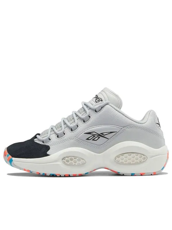 Кроссовки question low 'rec center' Reebok — изображение 1 из 4, серый//черный