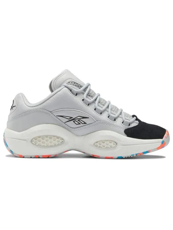 Кроссовки question low 'rec center' Reebok — изображение 3 из 4, серый//черный