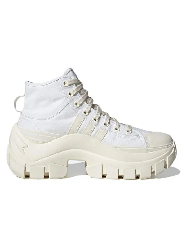 Кроссовки оригинал nizza hi xy22 Adidas — изображение 2 из 4, белый/кремовый