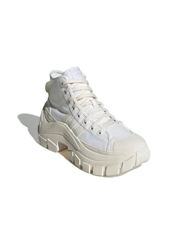 Кроссовки оригинал nizza hi xy22 Adidas — изображение 3 из 4, белый/кремовый