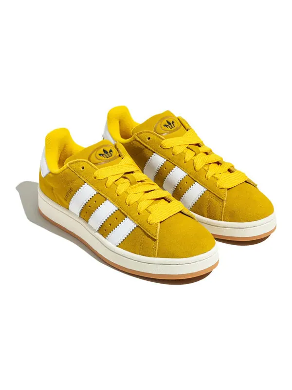 Кроссовки кампус 00-х Adidas — изображение 3 из 4, желтый/белый