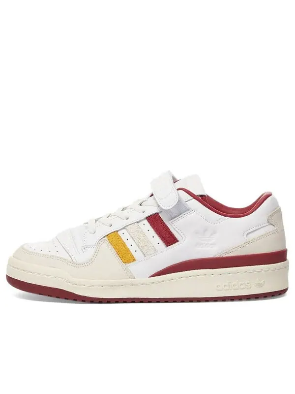 Кроссовки конец. x форум низкий Adidas — изображение 1 из 4, белый/красный/желтый