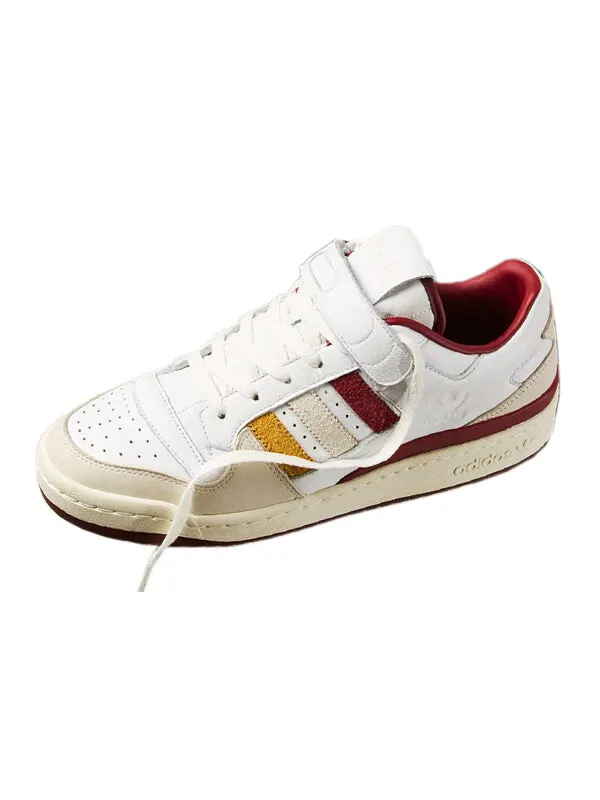 Кроссовки конец. x форум низкий Adidas — изображение 2 из 4, белый/красный/желтый