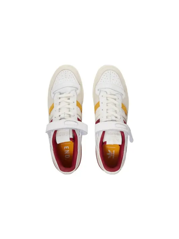 Кроссовки конец. x форум низкий Adidas — изображение 4 из 4, белый/красный/желтый