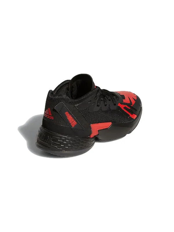 Кроссовки marvel x d.o.n. issue #4 little 'spider-man: miles morales' Adidas — изображение 4 из 4, черный/красный