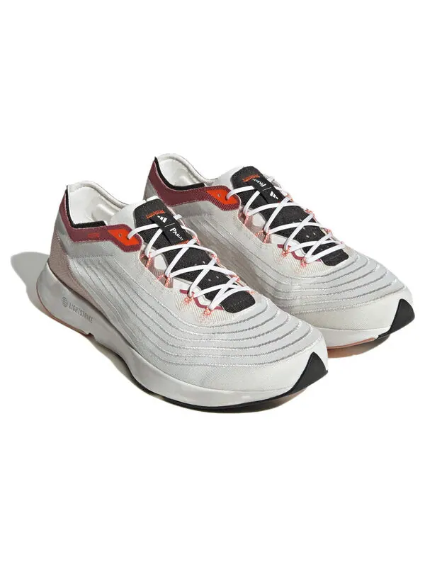 Кроссовки adizero x parley 'white' Adidas — изображение 3 из 4, серый/оранжевый