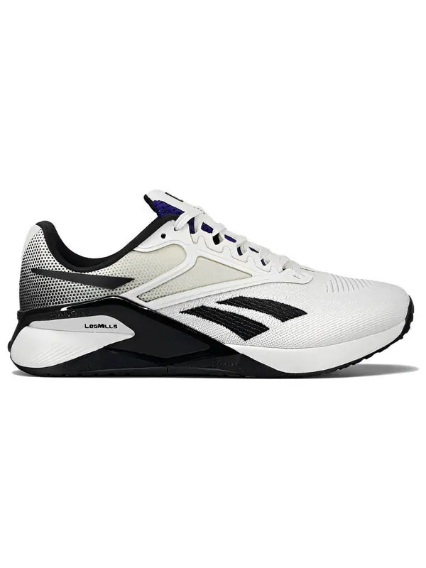 Кроссовки les mills x nano x2 'chalk black' Reebok — изображение 2 из 4, черный/фиолетовый