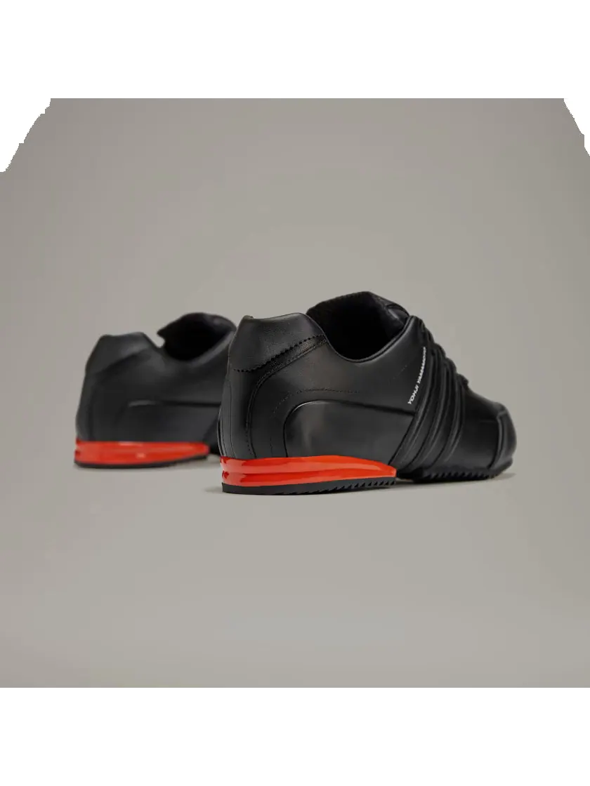 Кроссовки Adidas Y-3 Boxing 'Black Orange' — изображение 3 из 5, черный/оранжевый