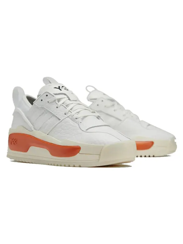 Кроссовки y 3 hokori iii Adidas — изображение 2 из 4, белый/оранжевый