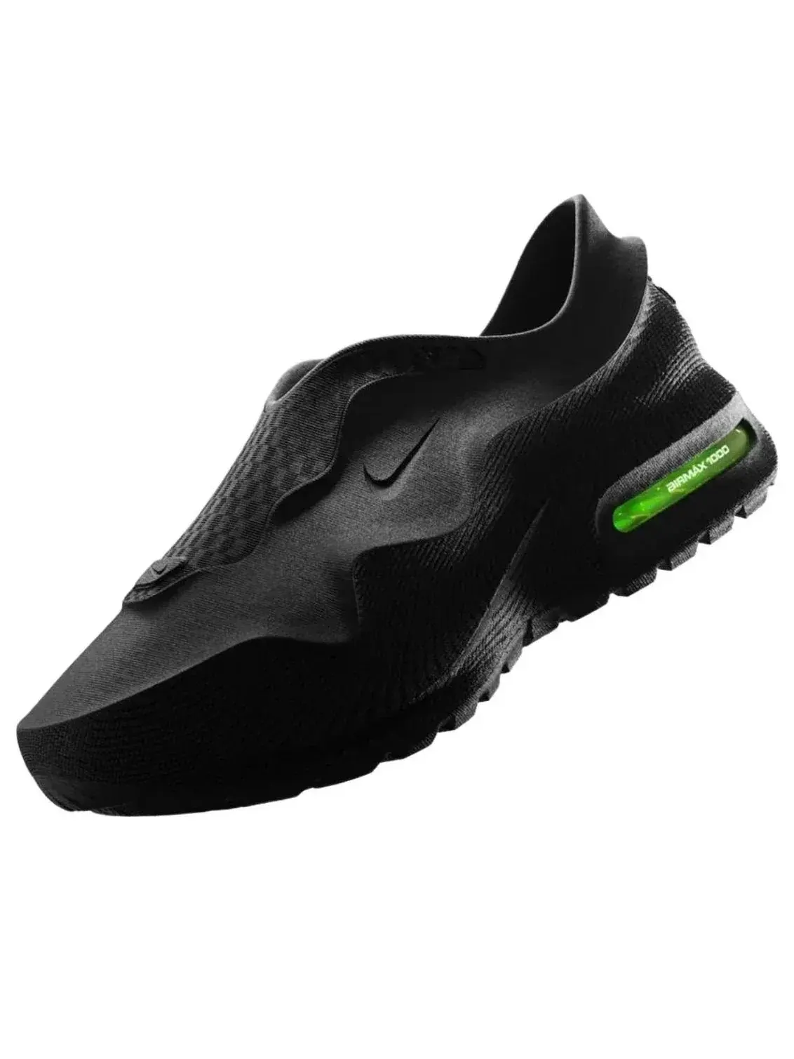 Кроссовки Nike Air Max 1000 'Black Volt' — изображение 2 из 3, черный