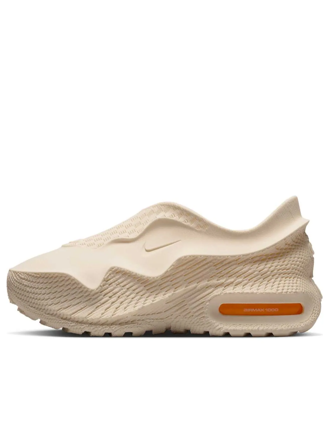 Кроссовки Nike Air Max 1000 'Oat' — изображение 1 из 6, белый/оранжевый
