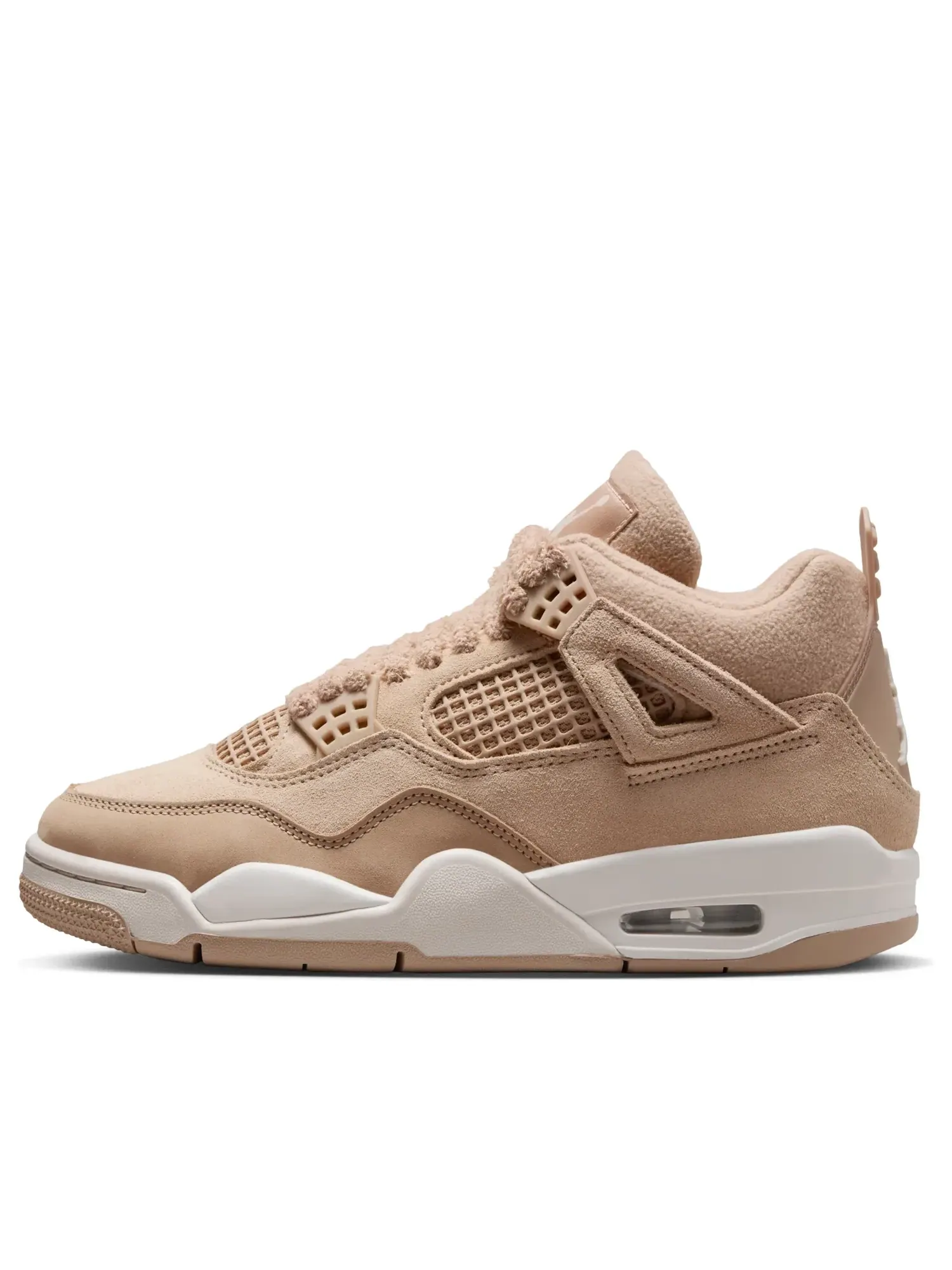 Женские кроссовки с высоким верхом Air Jordan 4 Cozy Girl — изображение 1 из 6, белый
