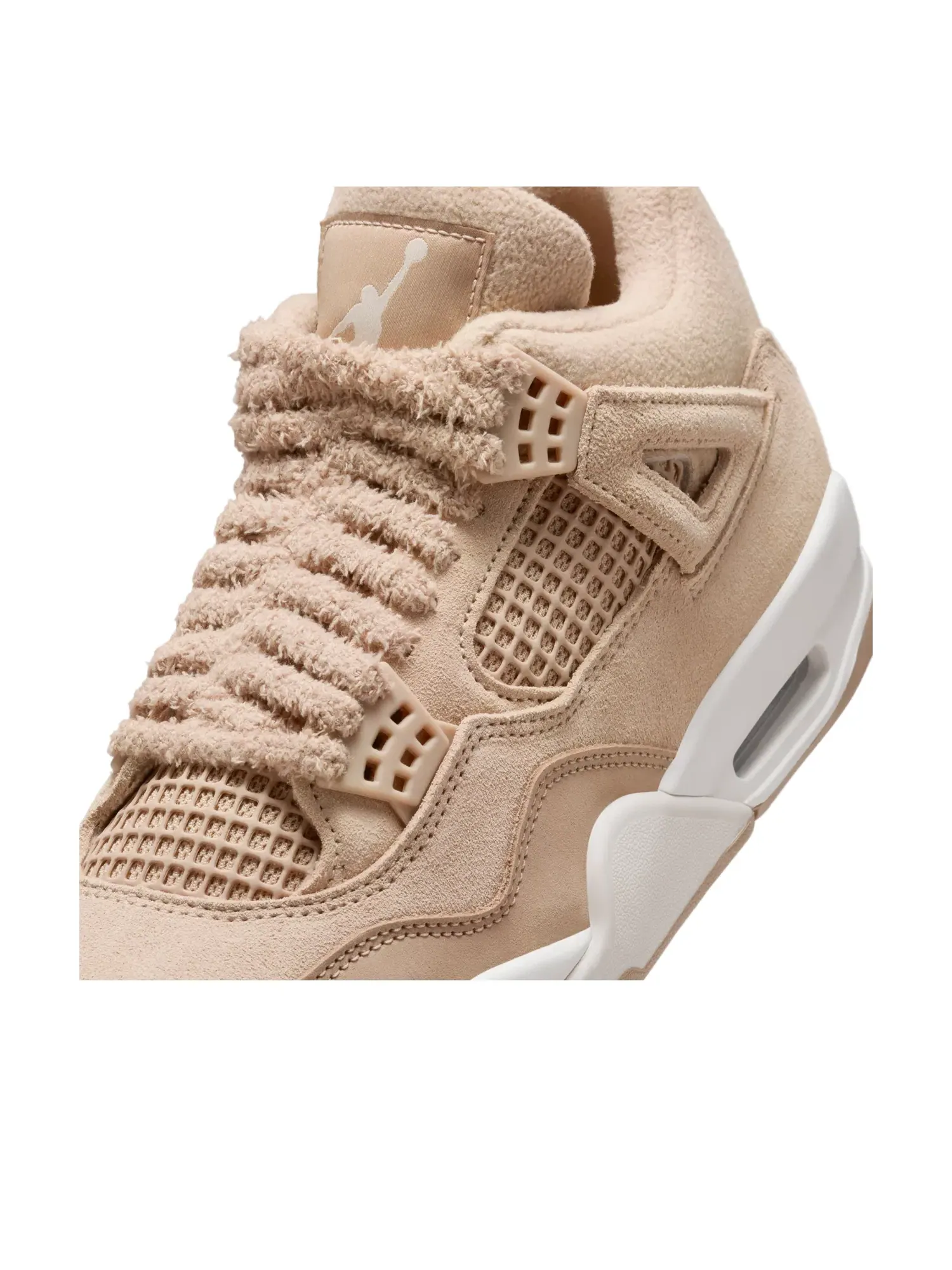 Женские кроссовки с высоким верхом Air Jordan 4 Cozy Girl — изображение 5 из 6, белый