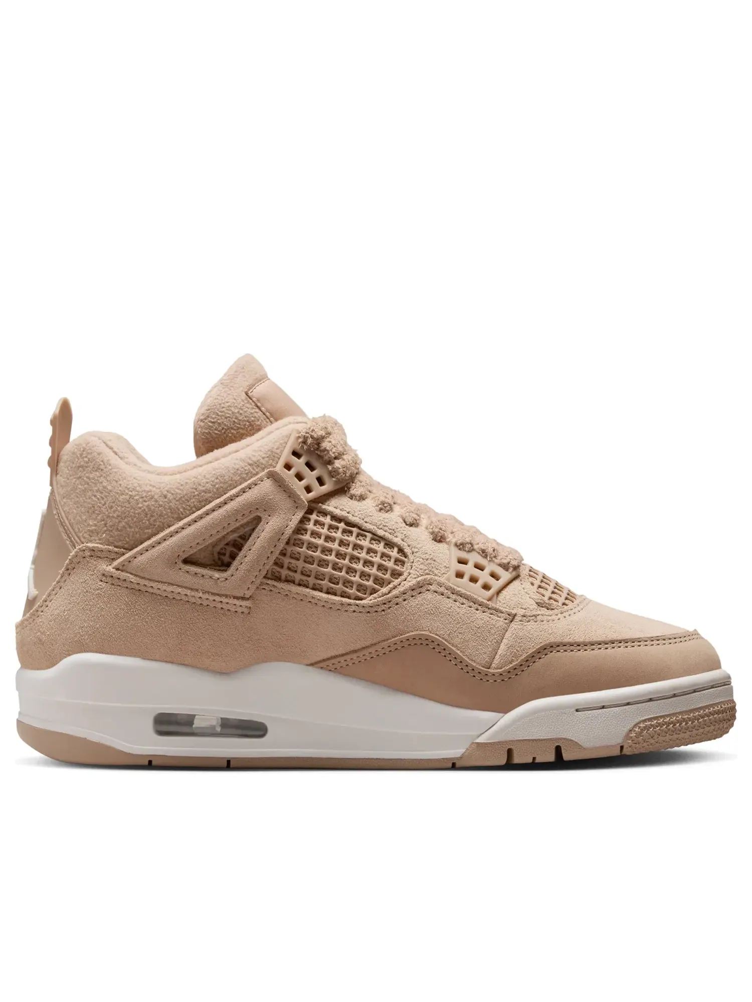 Женские кроссовки с высоким верхом Air Jordan 4 Cozy Girl — изображение 6 из 6, белый