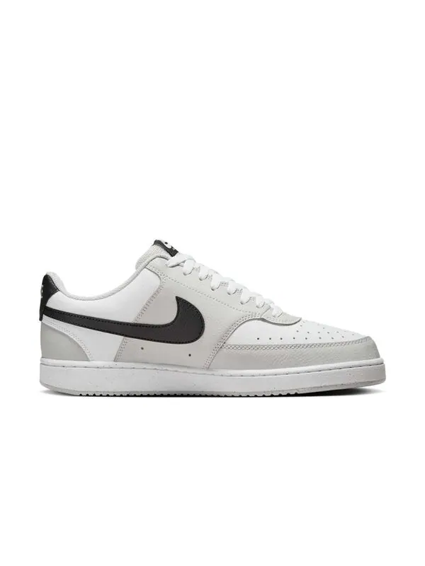 Кроссовки court vision low 'grey fog white black' Nike — изображение 2 из 4, серый/белый/черный