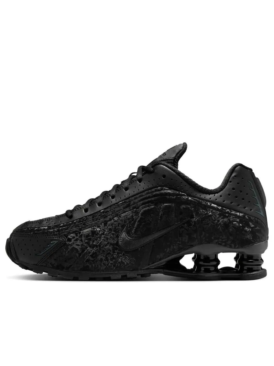 Кроссовки (WMNS) Nike Shox R4 'Black Floral' — изображение 1 из 6, черный