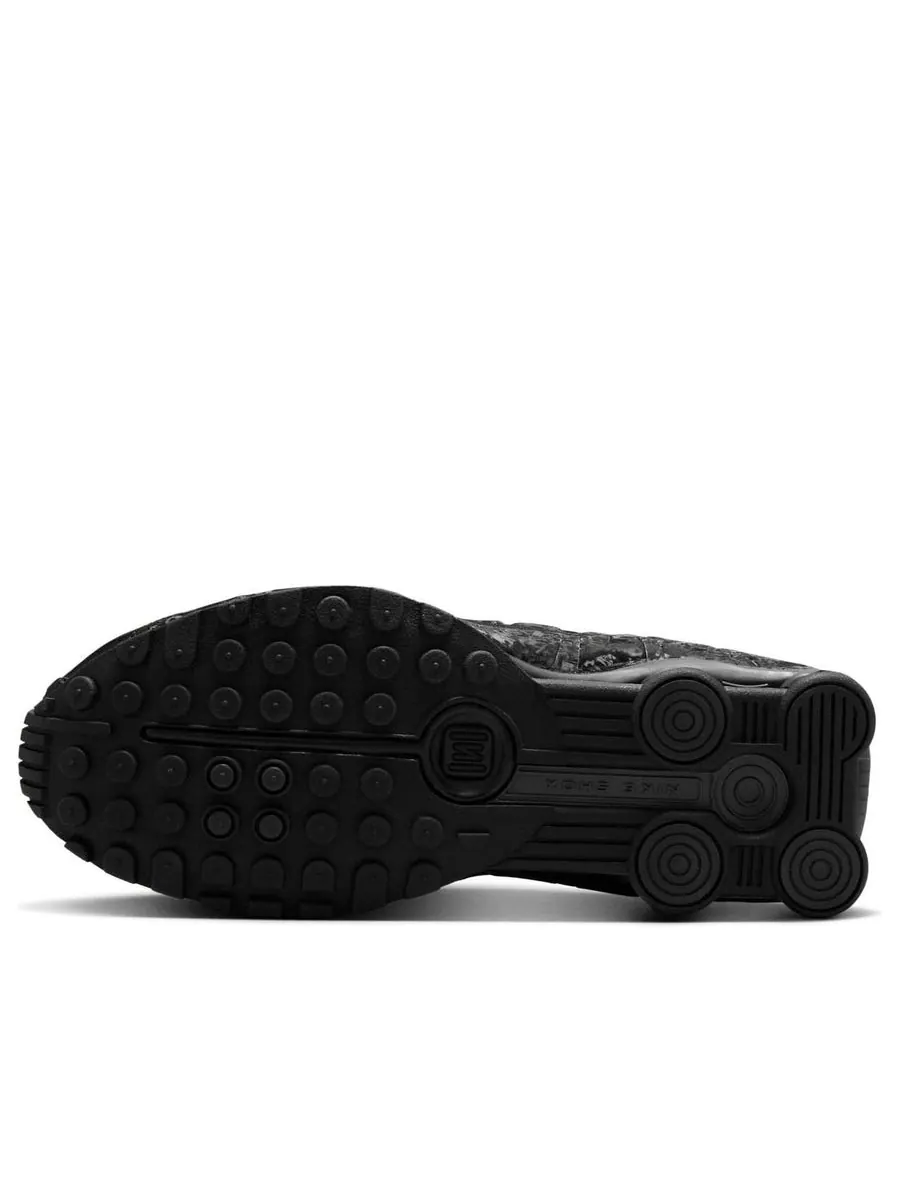 Кроссовки (WMNS) Nike Shox R4 'Black Floral' — изображение 6 из 6, черный