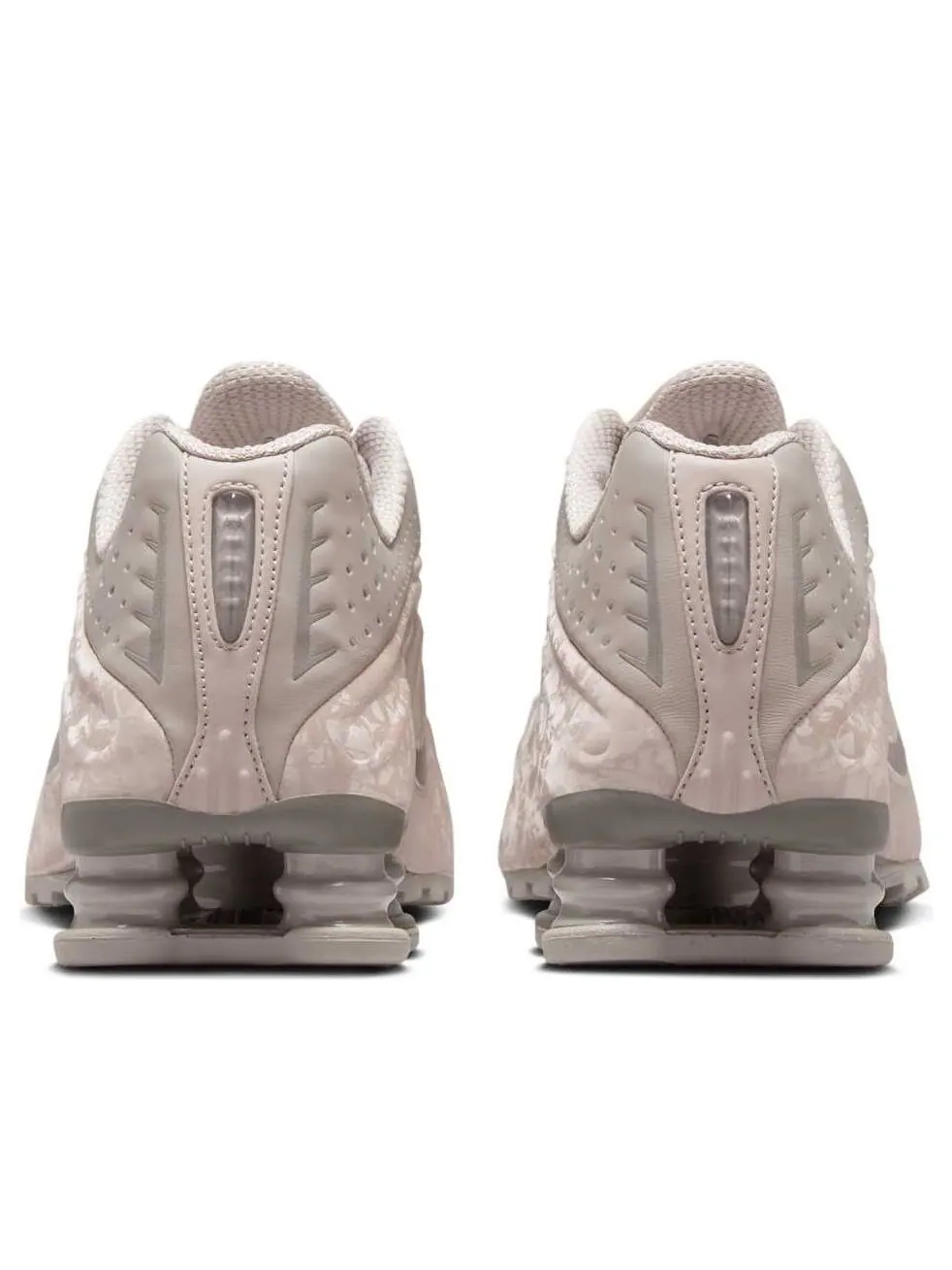 Кроссовки (WMNS) Nike Shox R4 'Flat Pewter Floral' — изображение 3 из 6, розовый