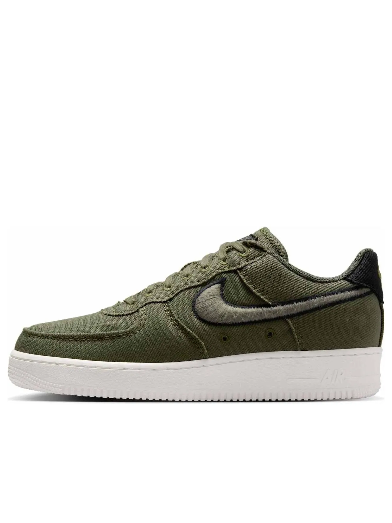 Кроссовки Nike Air Force 1 Low Canvas 'Army Olive' — изображение 1 из 6, оливковый зеленый