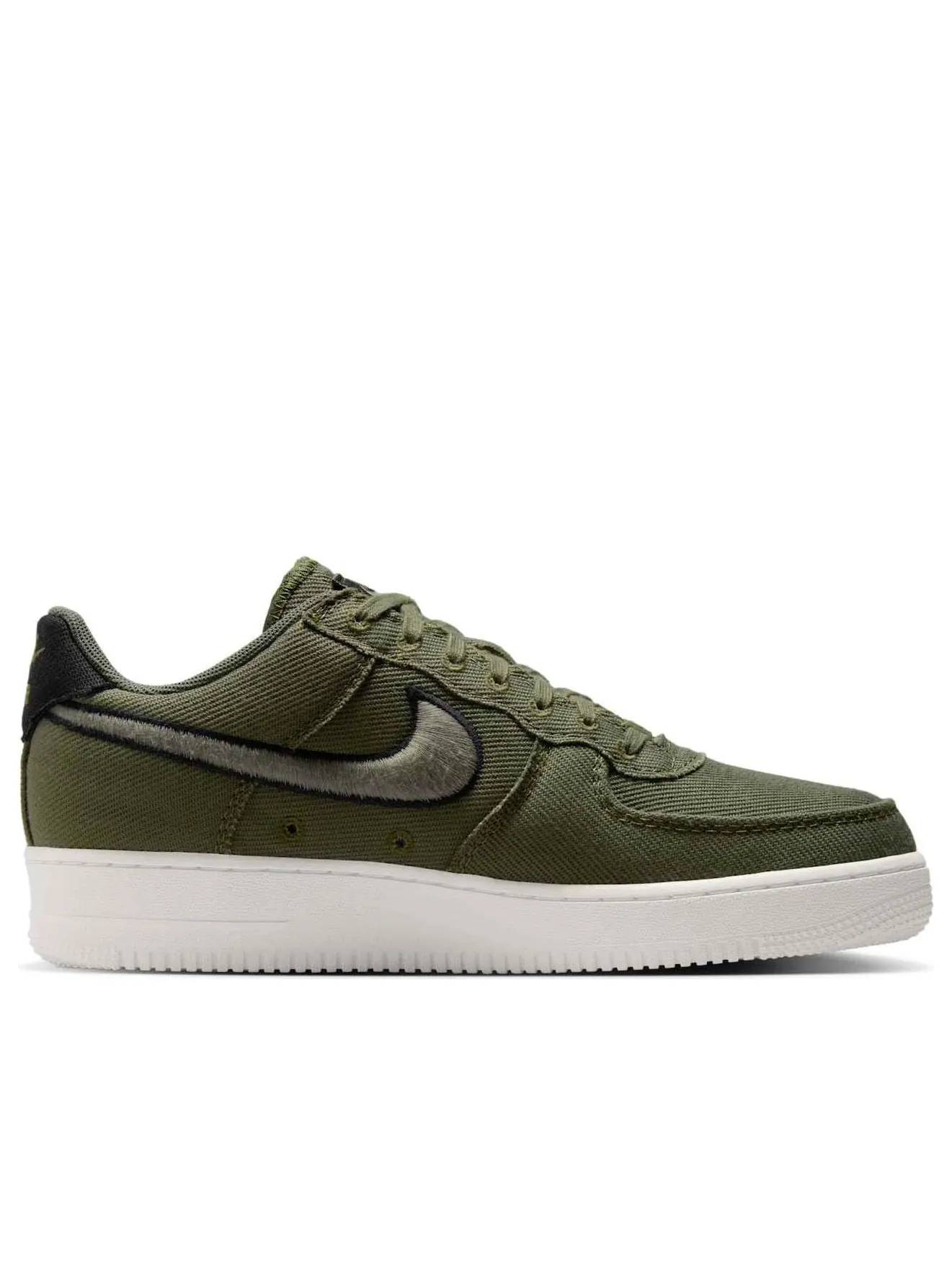 Кроссовки Nike Air Force 1 Low Canvas 'Army Olive' — изображение 6 из 6, оливковый зеленый
