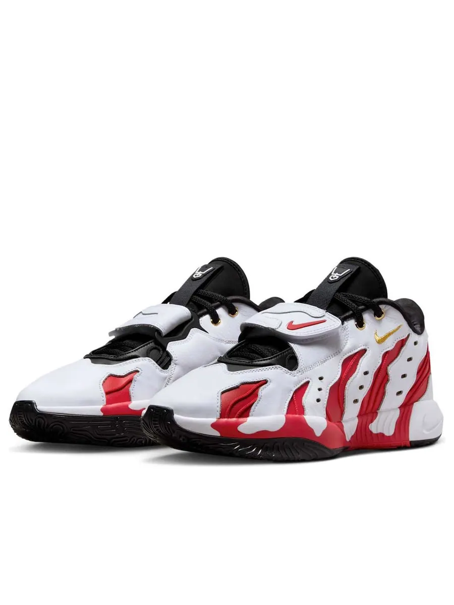 Кроссовки Nike LeBron 21 Prime 96 'Varsity Red' — изображение 3 из 6, белый