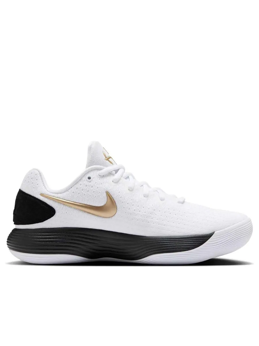 Кроссовки Nike Hyperdunk 2017 Low EP 'White Metallic Gold' — изображение 2 из 6, белый