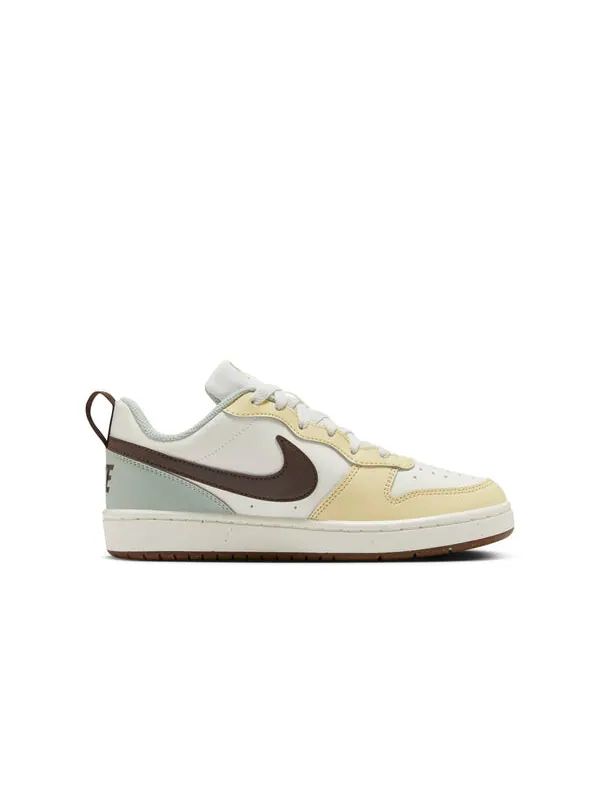 Кроссовки court borough low recraft 'sail aqua brown' Nike — изображение 2 из 4, голубой синий/коричневый