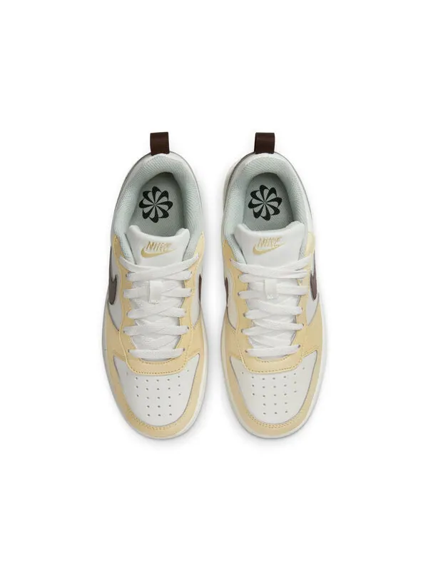 Кроссовки court borough low recraft 'sail aqua brown' Nike — изображение 4 из 4, голубой синий/коричневый