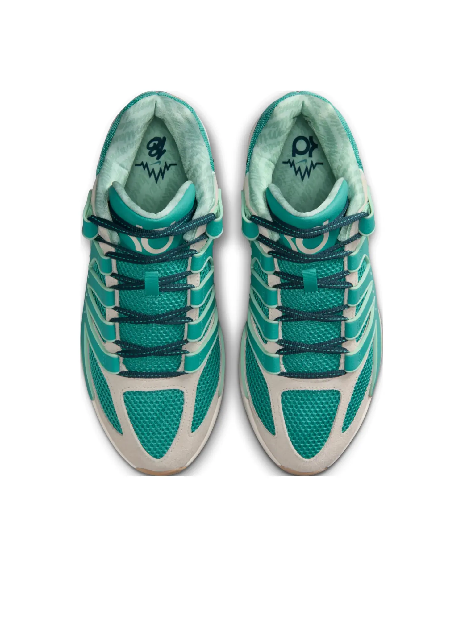 Кроссовки Nike KD 18 EP 'Wanda' — изображение 2 из 6, зеленый