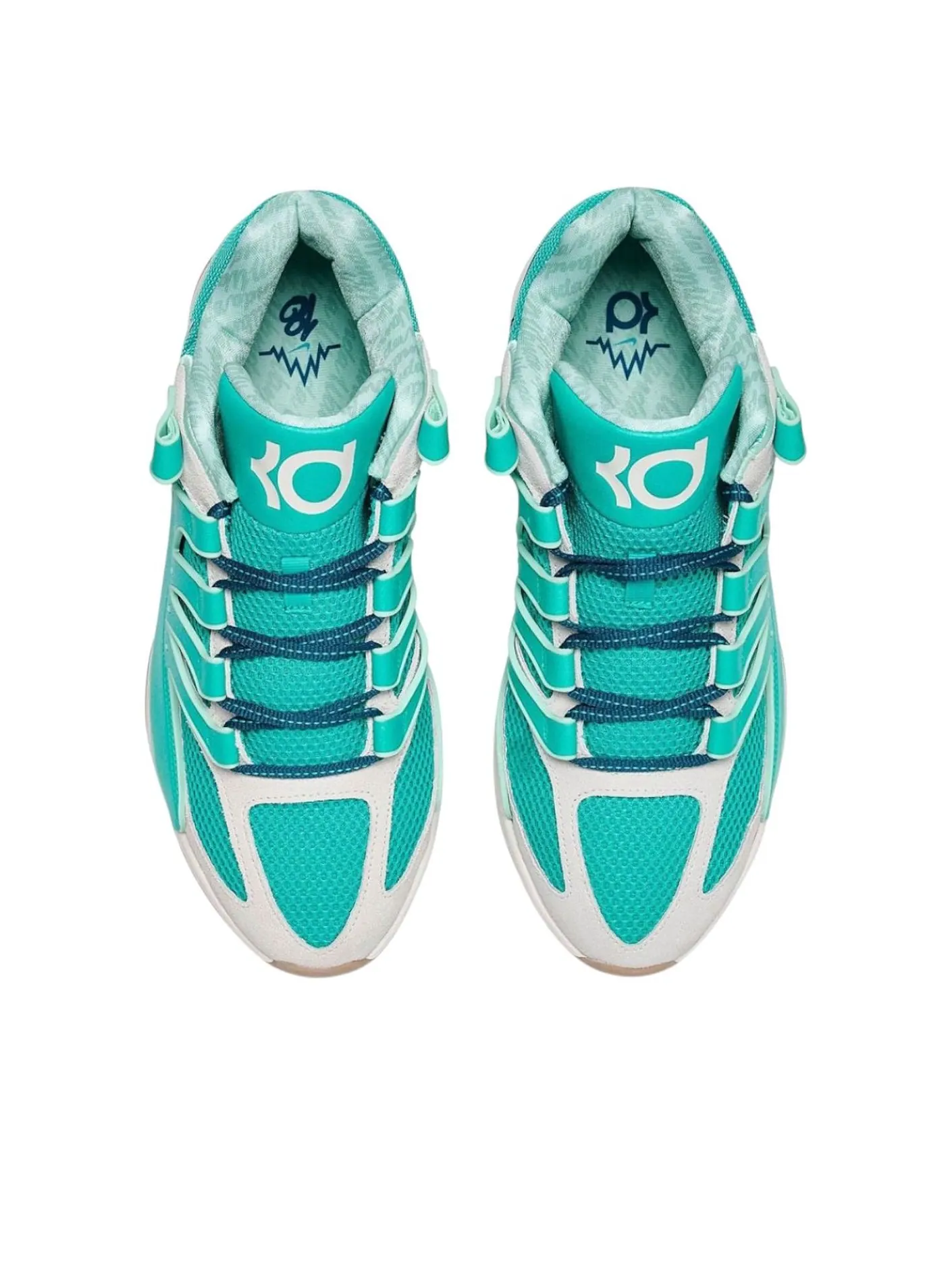 Кроссовки Nike KD 18 'Wanda Pratt' — изображение 3 из 6, зеленый
