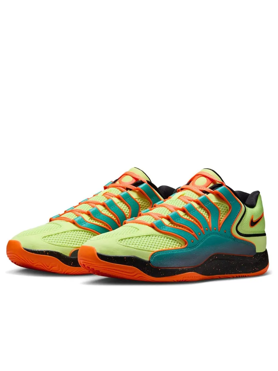 Кроссовки Nike KD 18 'Clear Jade Liquid Lime' — изображение 3 из 6, зеленый